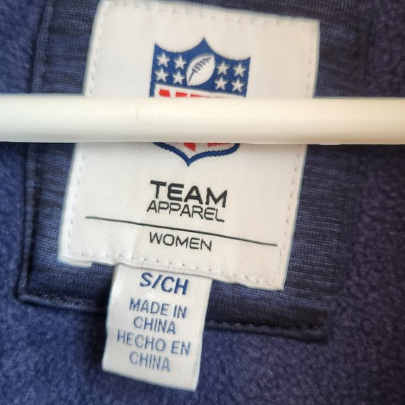 NFL Patriots Women's Full Zip Sweater Size S NWT - Picture 2 of 7